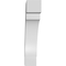 Ekena Millwork 6-in. W x 24-in. D x 30-in. H Merced Architectural Grade PVC Knee Brace BRCP06X24X30MRC - alternate 3